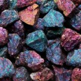Chalcopyrite brut du Mexique
