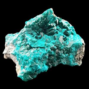 Dioptase verte intense, cristaux prismatiques, 234 g, Mine de Tantara, Katanga (RDC), idéale pour collection ou exposition