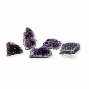 Lot d’améthystes naturelles d’Uruguay – sélection Los Catalanes