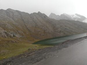 Hauts plateaux andins dans la région de Cerro de Pasco au Pérou proches des zones minières