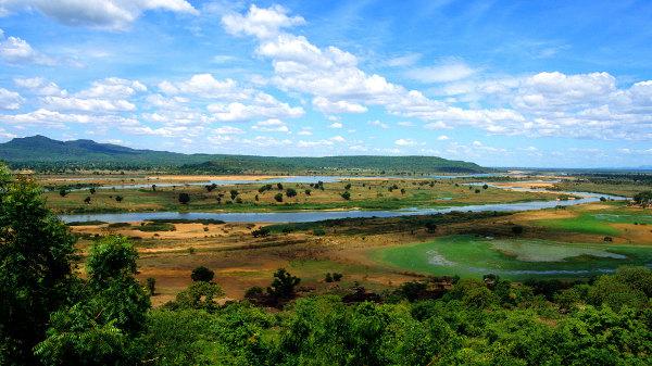 Paysage de la région du Benue au Nigeria