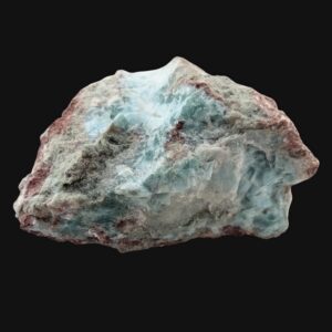 Larimar brut de Los Chupaderos, République dominicaine – Grande pièce de collection